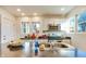 Modern kitchen with stainless steel appliances and island at 951 W 33Rd St, Indianapolis, IN 46208