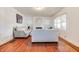 Living room with hardwood floors, fireplace, and two sofas at 951 W 33Rd St, Indianapolis, IN 46208