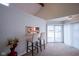 Kitchen features a breakfast bar with seating for two at 1127 Grant Cir, Cicero, IN 46034