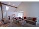 Bright living room with vaulted ceilings and open floor plan at 1127 Grant Cir, Cicero, IN 46034