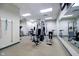 Well-equipped fitness center with various exercise machines at 429 N Pennsylvania N St # 804, Indianapolis, IN 46204
