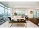 Spacious living room with floor-to-ceiling windows and city views at 429 N Pennsylvania N St # 804, Indianapolis, IN 46204