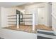 Basement with vinyl plank flooring, offering extra storage at 6015 S State Road 75, Coatesville, IN 46121