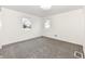 Simple bedroom with neutral walls and carpet at 6015 S State Road 75, Coatesville, IN 46121