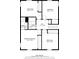 Two-story home floor plan, 2632 sq ft, 4 bedrooms and 2 bathrooms at 6015 S State Road 75, Coatesville, IN 46121