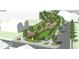 Dog park with fenced-in area and surrounding landscaping at 9344 Anthem Ave, Plainfield, IN 46168