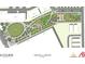 Hobbs Park plan showcasing various park features and green spaces at 9344 Anthem Ave, Plainfield, IN 46168