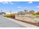 Stone entrance sign for Quail West community at 235 Hunters Ridge Dr, Danville, IN 46122