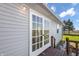 House exterior showcasing French doors leading to a deck at 27440 Six Points Rd, Sheridan, IN 46069