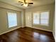 Living Room with wood-look floors and neutral walls at 1310 N Oakland Ave, Indianapolis, IN 46201
