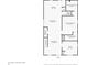 Two-story home floor plan, featuring primary bedroom, office, and multiple closets at 1542 S Alabama St, Indianapolis, IN 46225