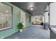 Inviting front porch with a swing and plenty of space to relax at 1542 S Alabama St, Indianapolis, IN 46225