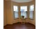 Bright bedroom with bay window and hardwood floors at 744 Helm Dr, Avon, IN 46123