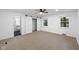 Spacious bedroom with barn door closet and en-suite bathroom at 3805 Byram Ave, Indianapolis, IN 46208