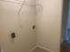 Laundry area with shelving and hookups at 3936 Delmont Dr, Indianapolis, IN 46235