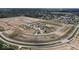 Aerial view of a new residential development with roads and infrastructure at 1426 Bluebonnet Pl, Shelbyville, IN 46176