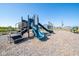 Playground with slides and climbing structures in a residential community at 1426 Bluebonnet Pl, Shelbyville, IN 46176