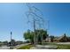 Modern metal sculpture in a park-like setting at 1426 Bluebonnet Pl, Shelbyville, IN 46176