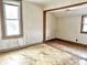 Needs renovation. Features two windows and damaged flooring at 310 S Pleasant St, Edinburgh, IN 46124