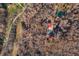 Aerial view of property with home and barn at 6465 Mt Moriah Rd, Nineveh, IN 46164