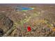 Aerial view showing property location near a lake at 6465 Mt Moriah Rd, Nineveh, IN 46164