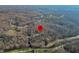 Aerial view of property location, marked with a pin at 6465 Mt Moriah Rd, Nineveh, IN 46164