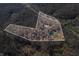 Aerial view of property with marked boundaries at 6465 Mt Moriah Rd, Nineveh, IN 46164