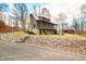 Log cabin home with a red metal roof and detached barn at 6465 Mt Moriah Rd, Nineveh, IN 46164