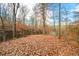 Wooded lot with hardwood trees and a pond in the background at 6465 Mt Moriah Rd, Nineveh, IN 46164