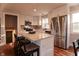 Modern kitchen featuring stainless steel appliances and white cabinets at 2355 W State Road 234, Fortville, IN 46040
