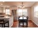 Bright kitchen with stainless steel appliances and an island at 2355 W State Road 234, Fortville, IN 46040