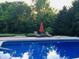 Inviting inground pool with lounge chairs and umbrella at 4256 Bending Ln, Greenwood, IN 46143