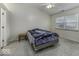 Cozy bedroom with a double bed and nightstand at 8520 Bison Woods Ct, Indianapolis, IN 46227