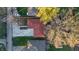 Aerial view of home showing roofline and yard at 3745 N Kercheval Dr, Indianapolis, IN 46226