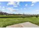 Aerial view of a residential community with new homes and open green spaces at 4973 Amber Crest Dr, Brownsburg, IN 46112