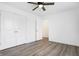 Bedroom with double doors leading to a walk-in closet at 1492 Coen Ct, Columbus, IN 47201