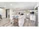 Updated kitchen featuring an island and ample counter space at 1306 S Talbott St, Indianapolis, IN 46225