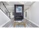 Modern living room featuring a fireplace and stylish decor at 1306 S Talbott St, Indianapolis, IN 46225