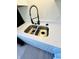 Modern kitchen sink with gooseneck faucet at 1714 S Goodlet Ave, Indianapolis, IN 46241