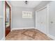 Inviting entryway with tile flooring and stained glass window at 1423 Hoyt Ave, Indianapolis, IN 46203