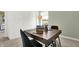 Modern home office featuring a shared desk with two chairs at 1814 Vista Ridge Dr, Greenwood, IN 46143