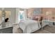 Charming bedroom with a unique wall color and decor at 1829 Grand Vista Blvd, Greenwood, IN 46143