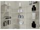 Well-organized pantry with wire shelving, providing ample storage space at 1829 Grand Vista Blvd, Greenwood, IN 46143