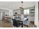Bright kitchen with an island and eat-in dining area at 1895 Grand Vista Blvd, Greenwood, IN 46143