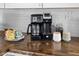 Kitchen counter with coffee maker and snacks at 5114 Hillside Ave, Indianapolis, IN 46205