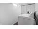 Convenient laundry area with washer, dryer, and extra storage at 5114 Hillside Ave, Indianapolis, IN 46205