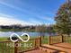 Spacious deck overlooking a serene lake at 636 Creston Point Cir, Indianapolis, IN 46239