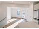 Sunlit dining area with access to a private balcony at 2151 N College Ave, Indianapolis, IN 46202