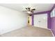 Bright bedroom with double doors to closet and access to bathroom at 11736 Grazing Ln, Indianapolis, IN 46239