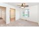 Bedroom with walk-in closet and bay window at 11736 Grazing Ln, Indianapolis, IN 46239